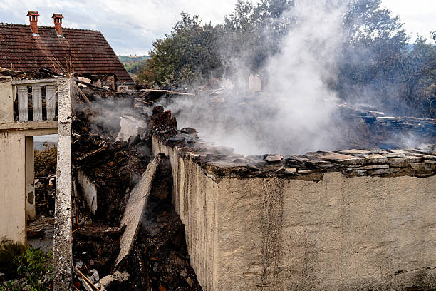Professional Fire Damage Removal technician working in Saint Cloud, MN